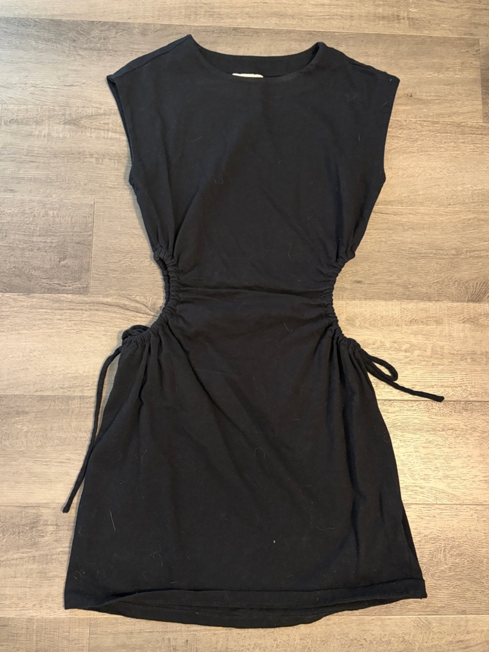 Universal Thread Black Side-Tie Cutout Mini Dress